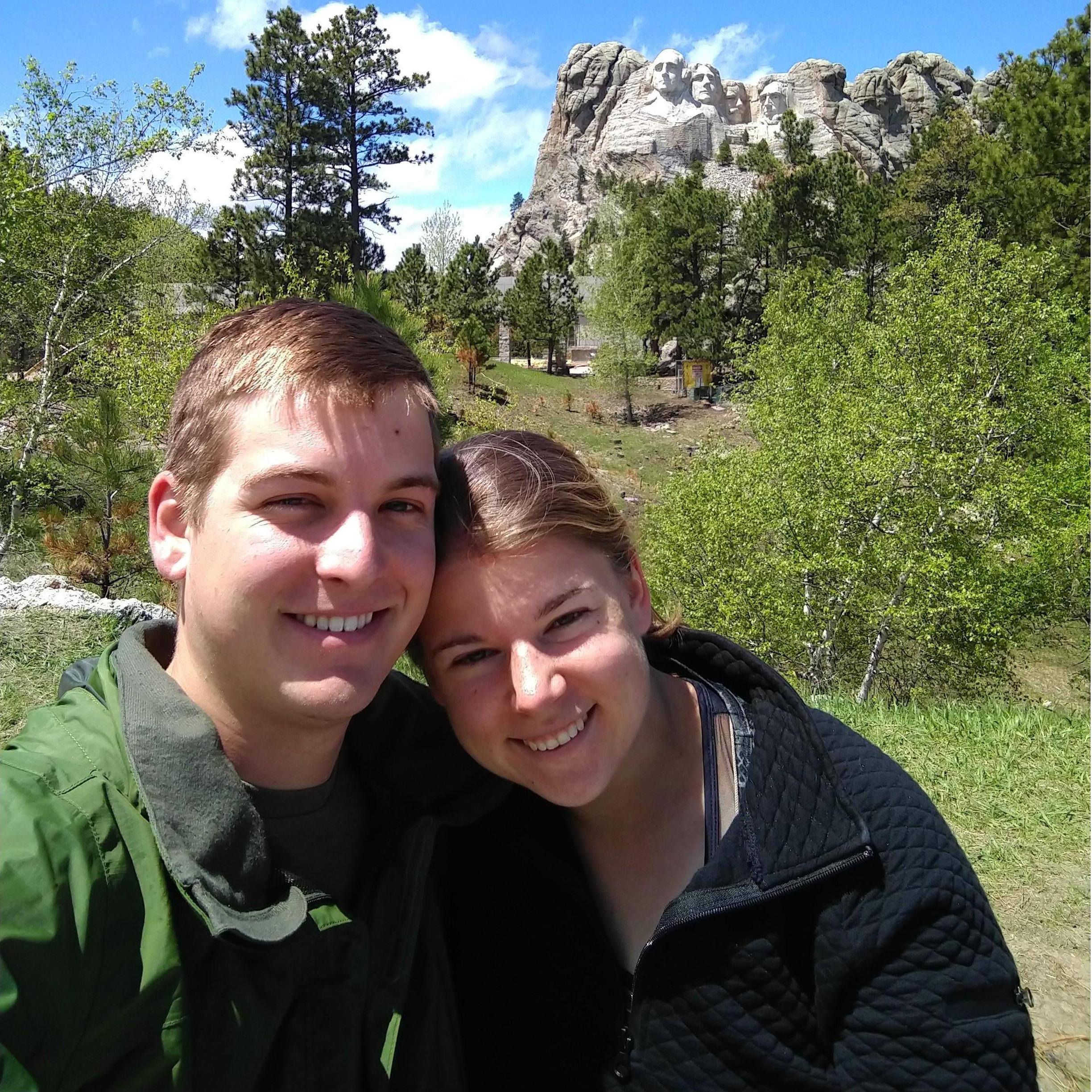 First road trip - Mt. Rushmore