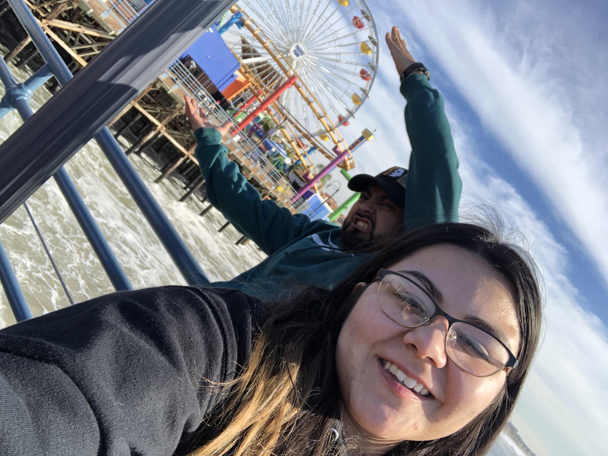 San Monica Pier!