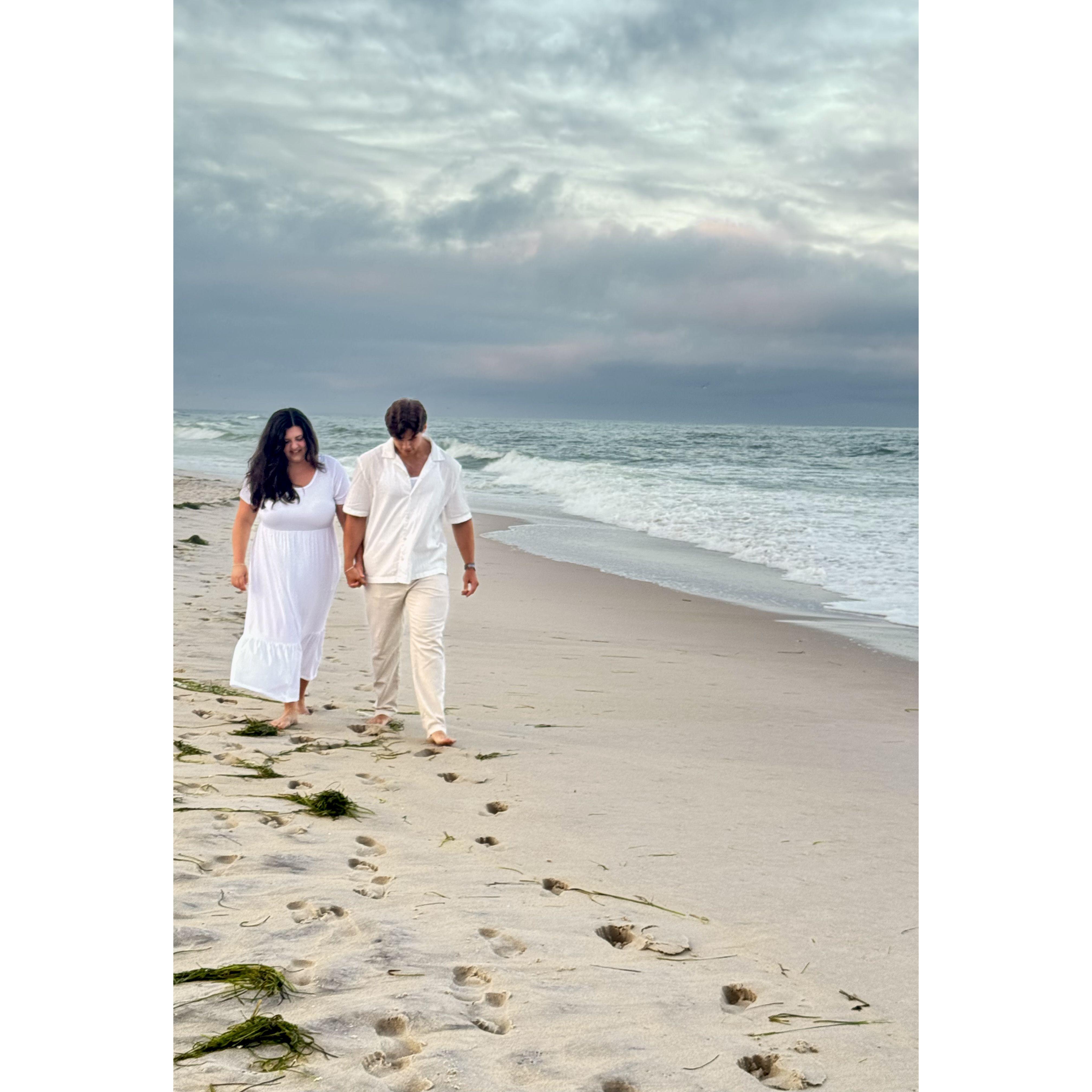 Summer Engagement Photos, LBI 2025