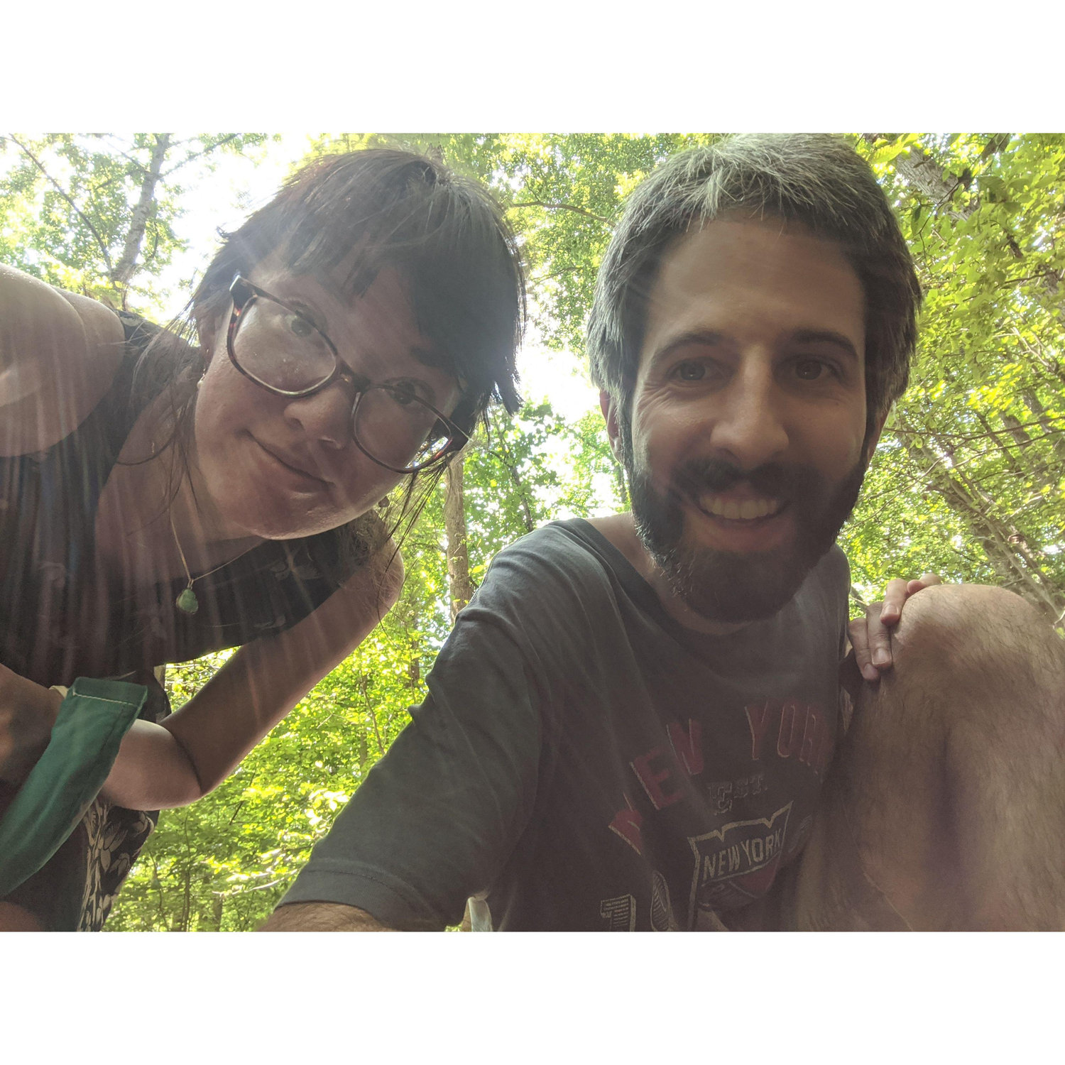 Every date should be a hike date. Hunting for critters!