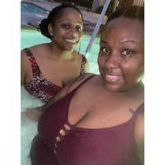 Soaking in the Jacuzzi!