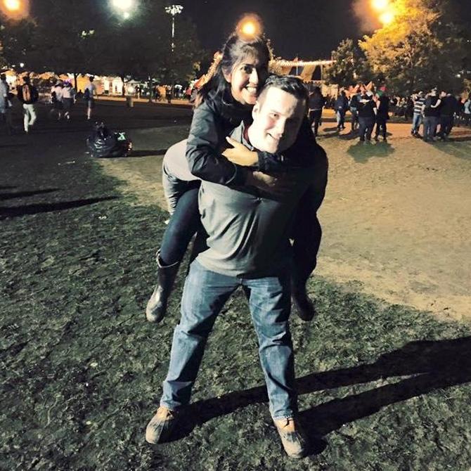 First Riot Fest together.