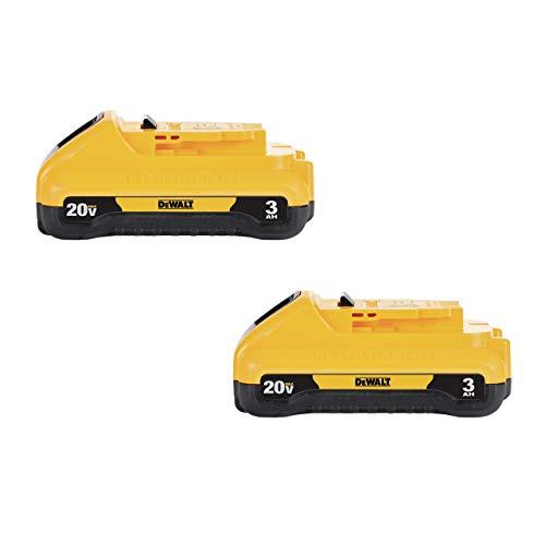 DEWALT 20V MAX Battery Pack, 3.0-Ah, 2-Pack (DCB230-2)