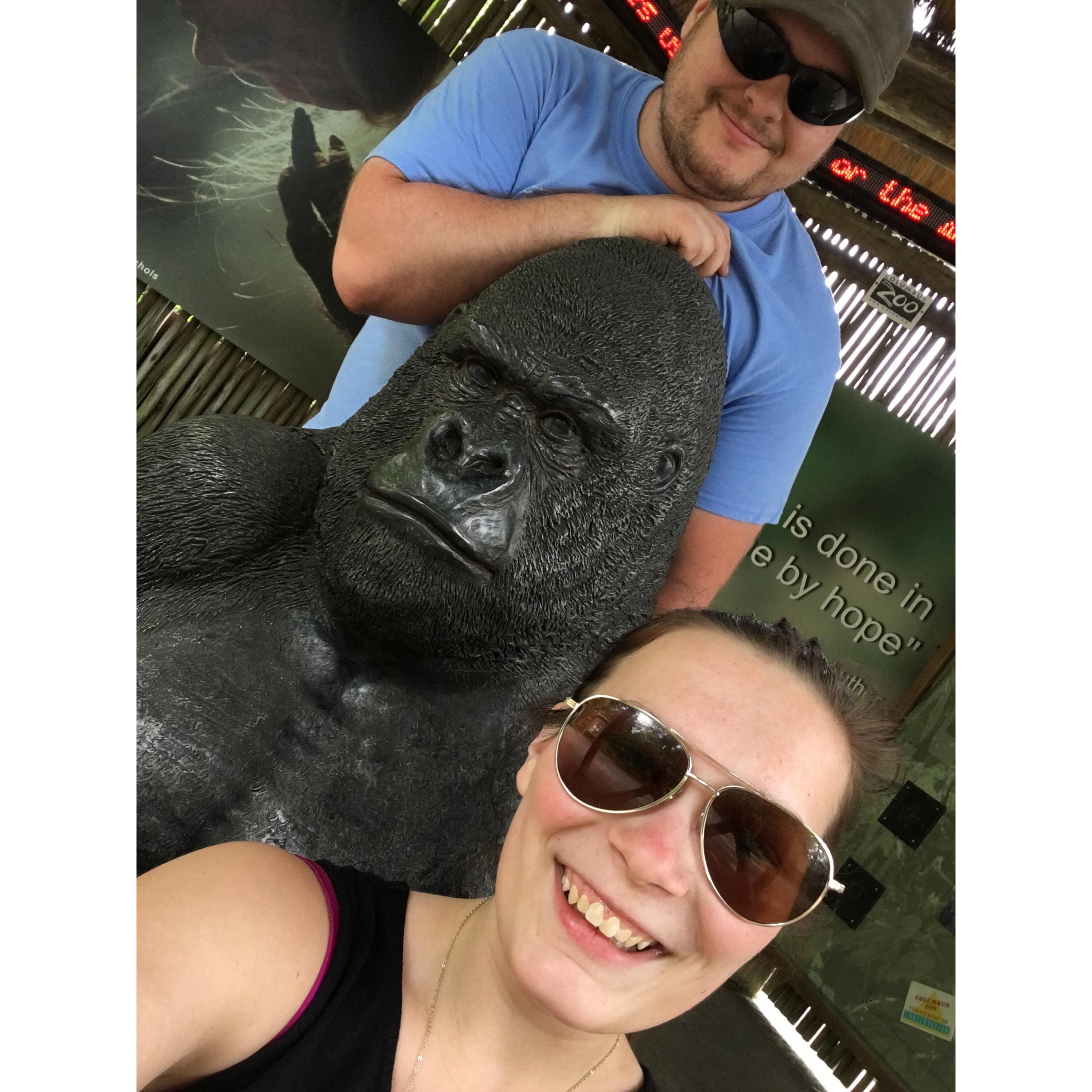 Columbus Zoo before we impulsively moved to Oklahoma.