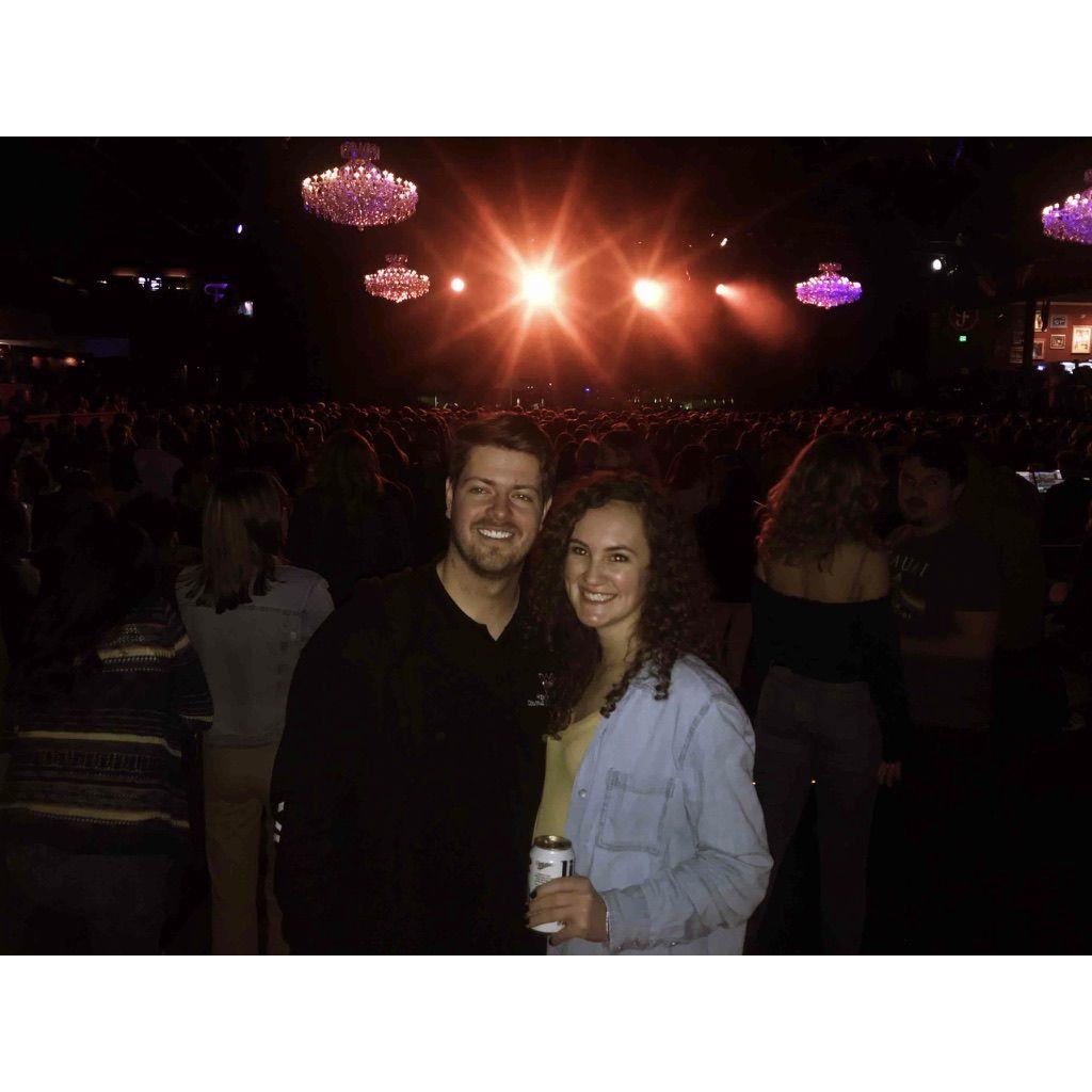 Mary-Eliza bought Anthony tickets to see Rex Orange County