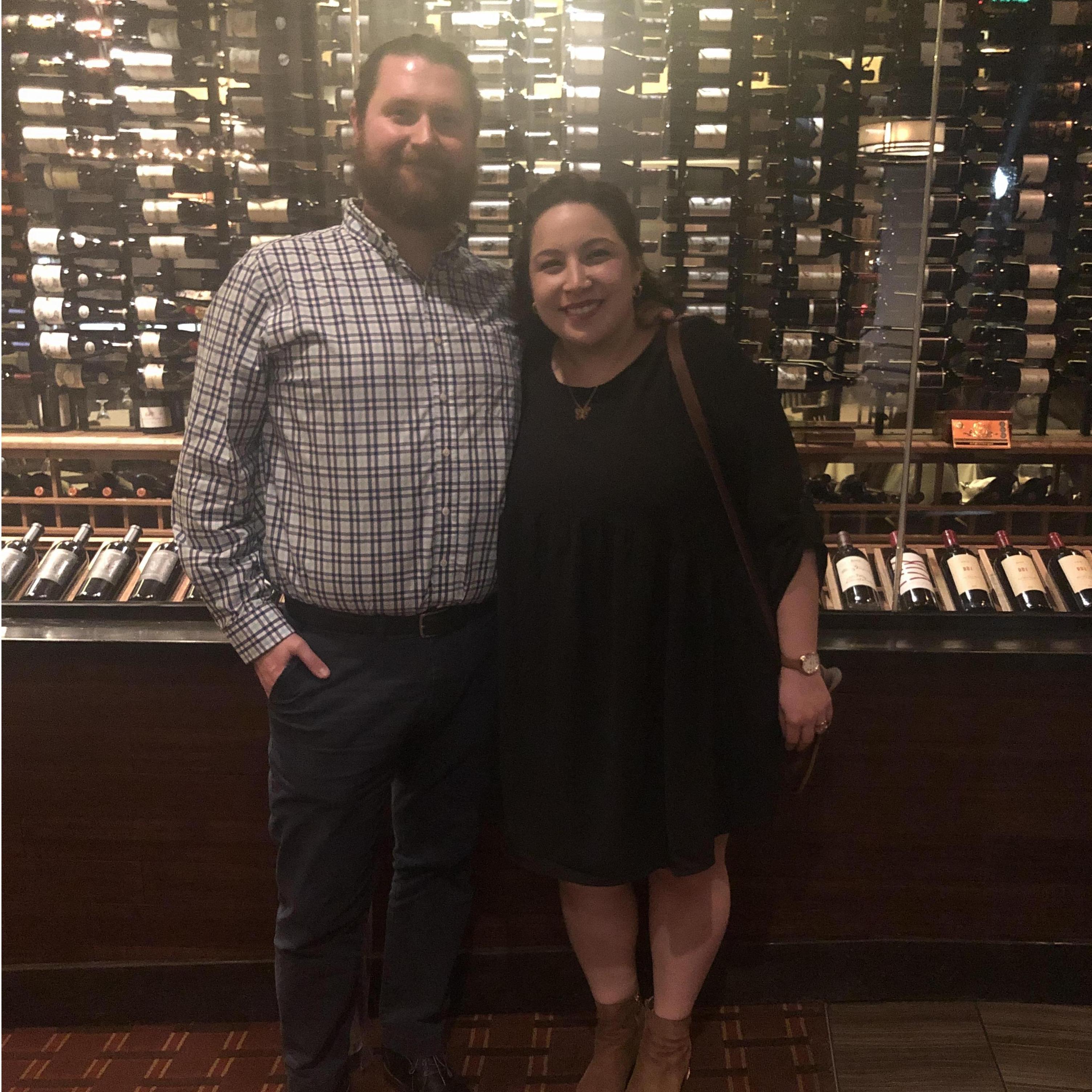 Celebrating Jacob's birthday the fancy way of course, at a Brazilian Steakhouse!