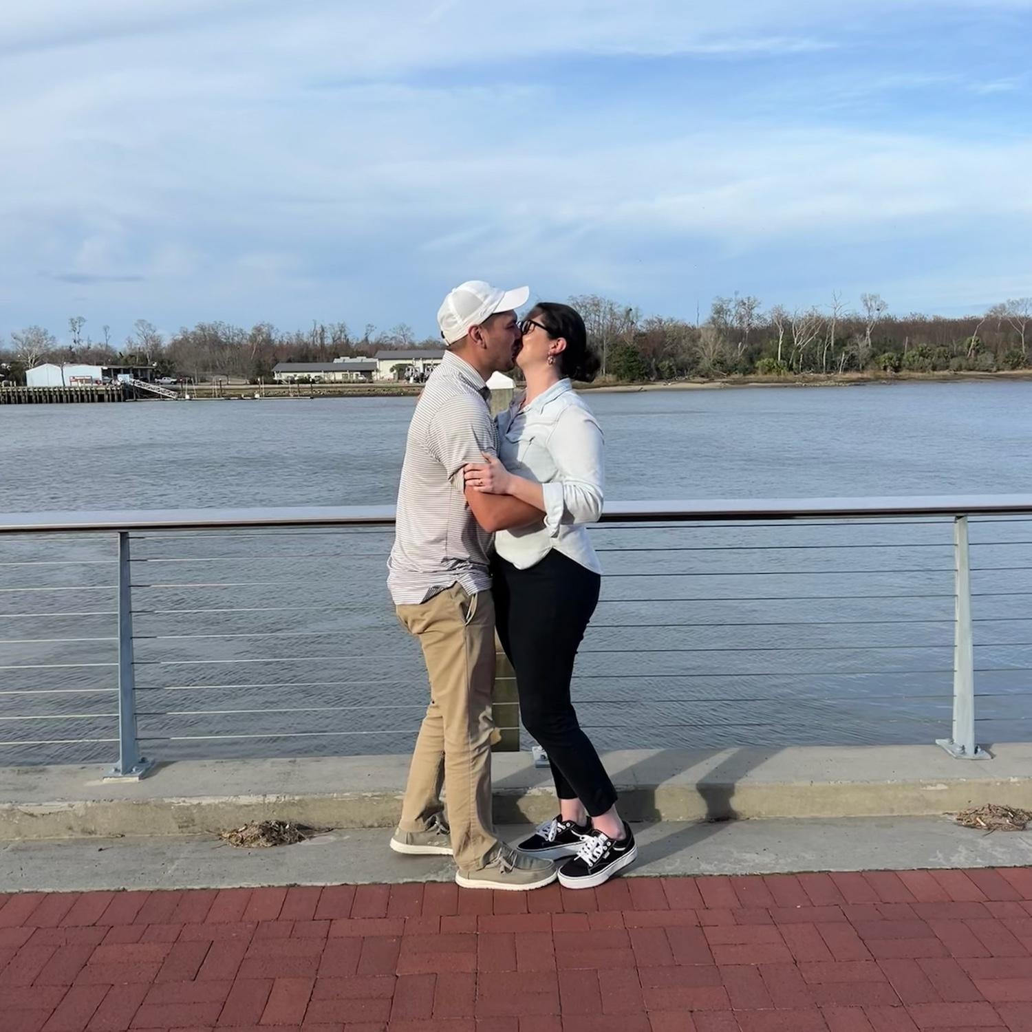 Shoutout to Emily who we "ran into" to capture the moment!