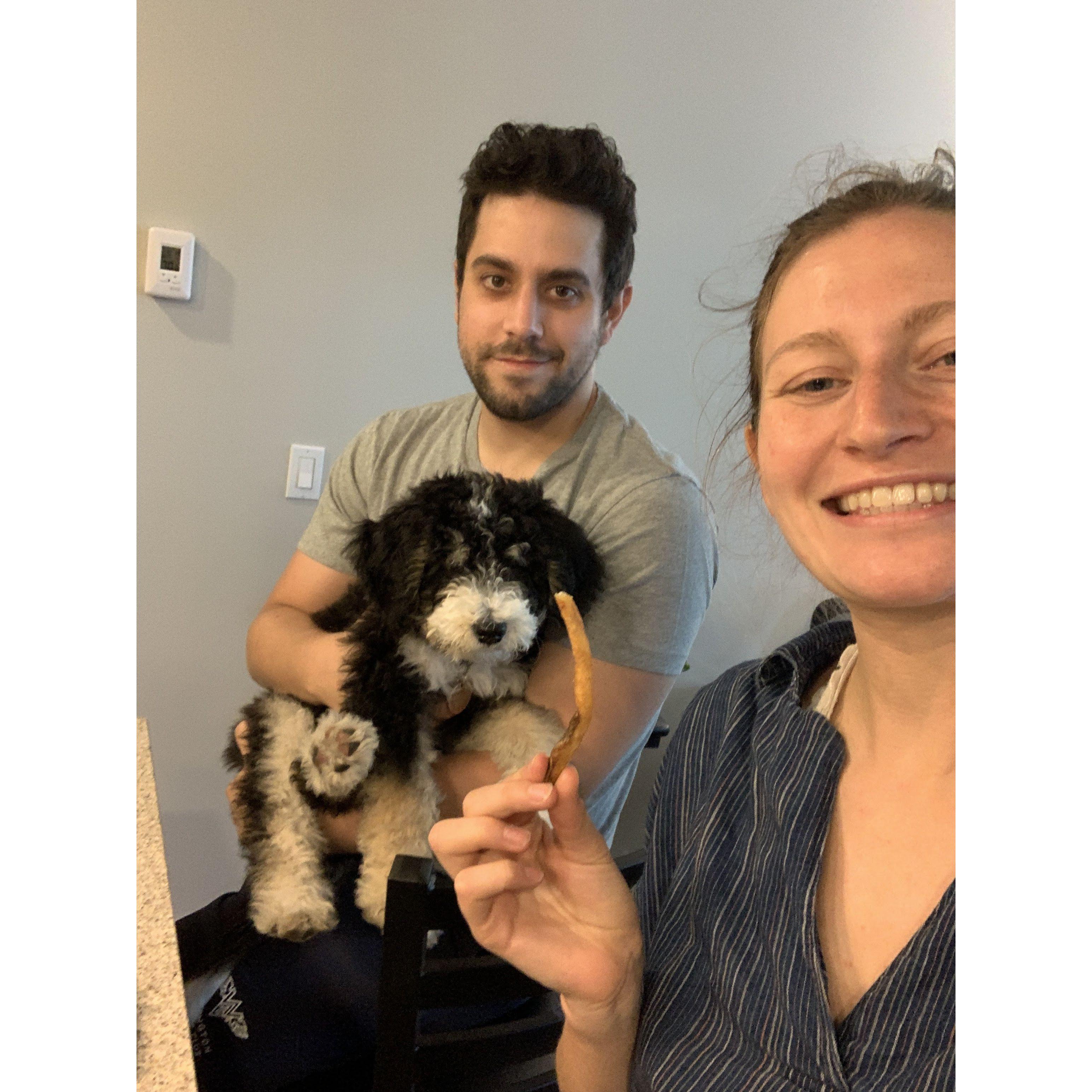 Our first family selfie!