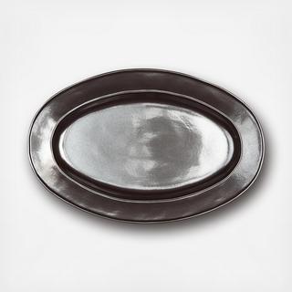 Pewter Stoneware Oval Platter