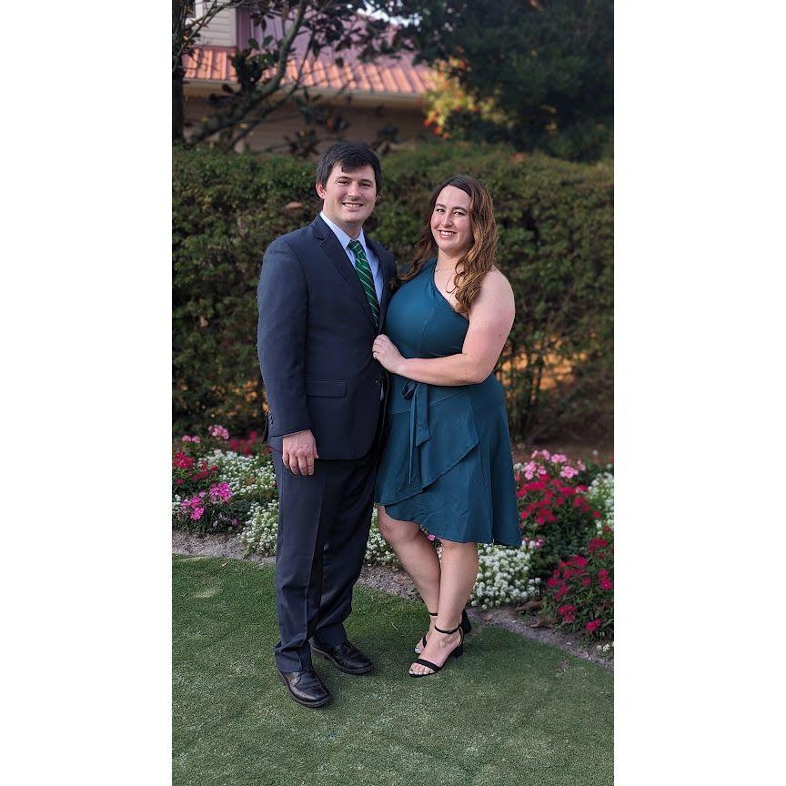 The first wedding we attended together