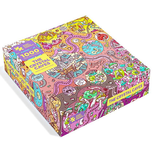 The Crystal Caves • 1000 Piece Jigsaw Puzzle from The Magic Puzzle Company • Series Two