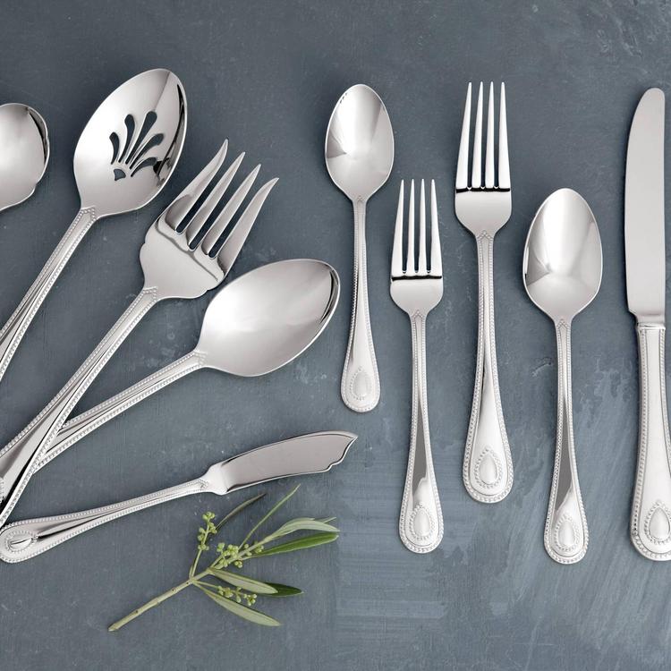 Lenox, French Perle 65-Piece Flatware Set, Service for 12 | Zola