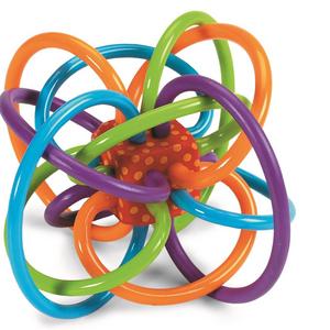 Manhattan Toy Winkel Rattle and Sensory Teether Toy