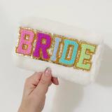 Bride Patch Furry Pouch