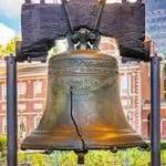 Independence Hall and the Liberty Bell