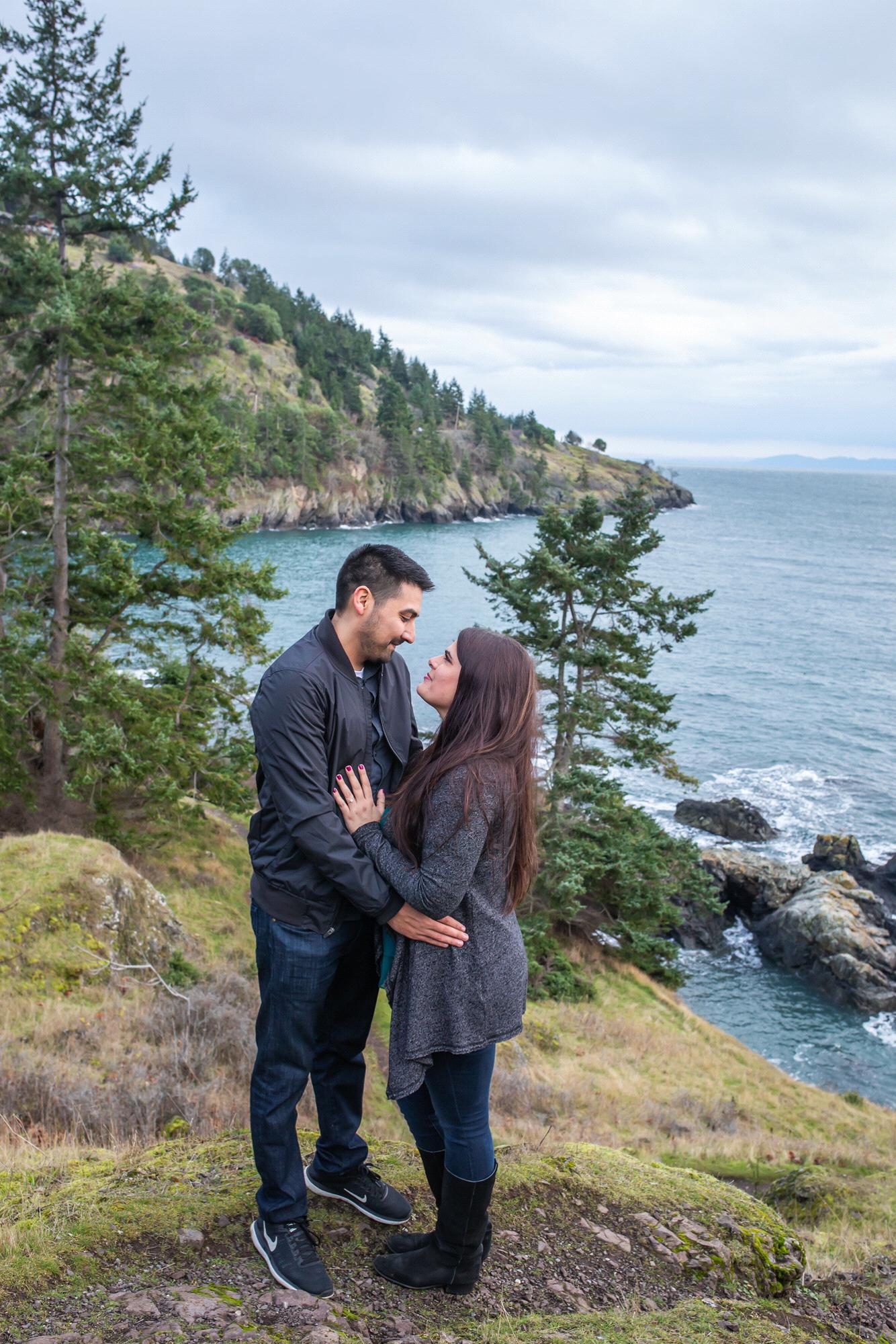 West side engagement pic