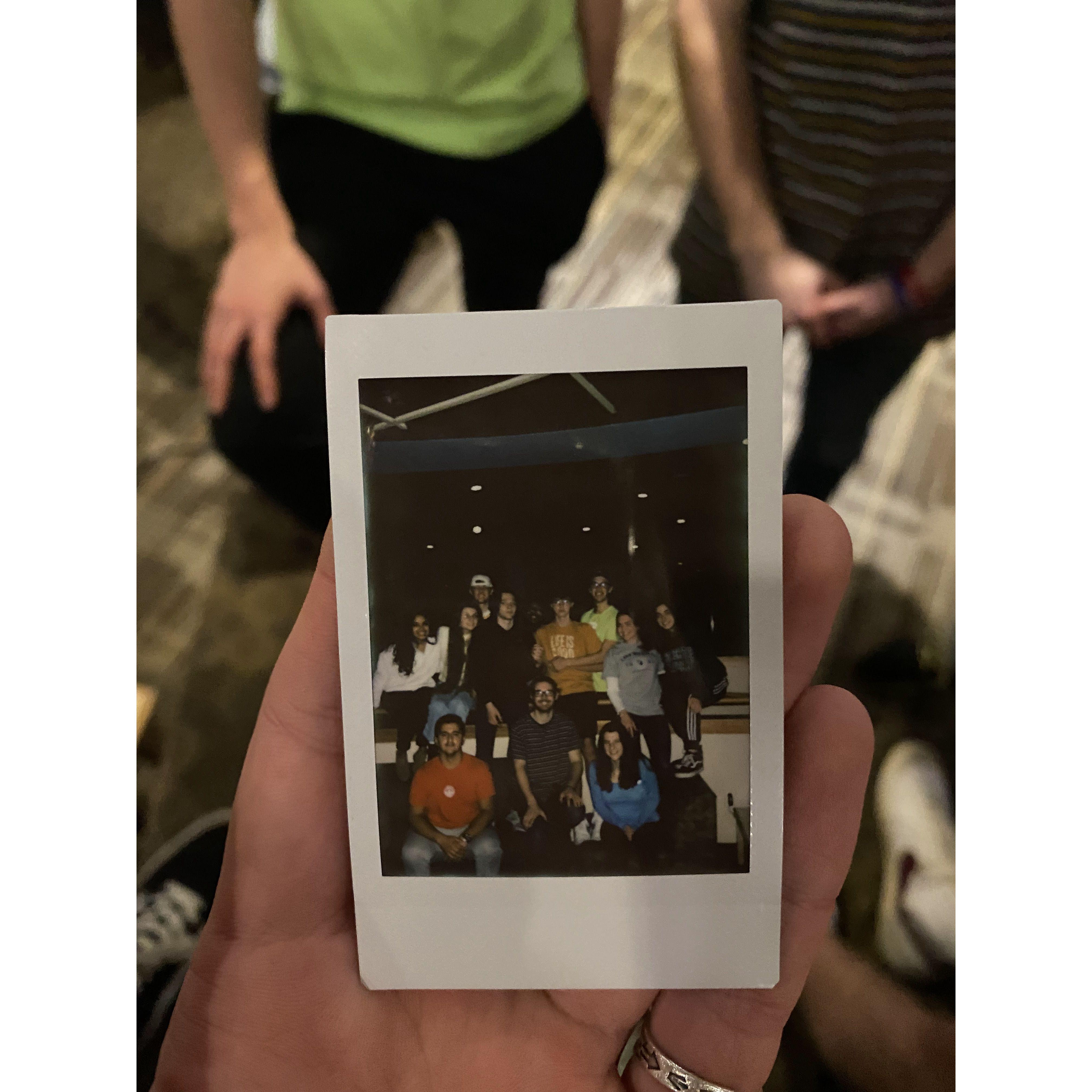 12.15.21 - A polaroid from the first time we met!