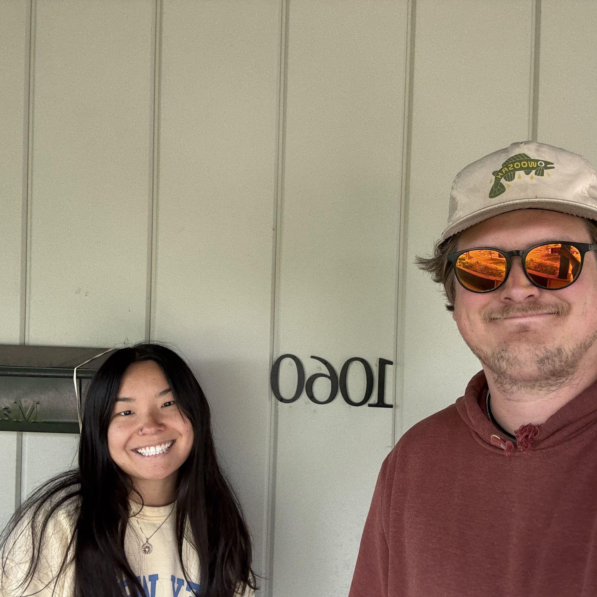 Our last day at our first home together.