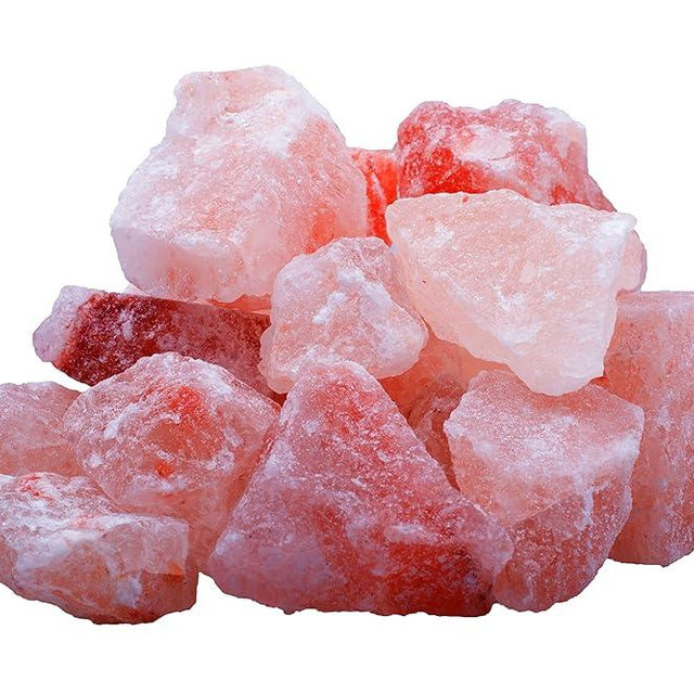 Himalayan Pink Salt Chunks 100% Natural Solid Mineral Rock Salt Chunks 1.2 to 2 Inches |1.9 Lbs Bag of Chunks