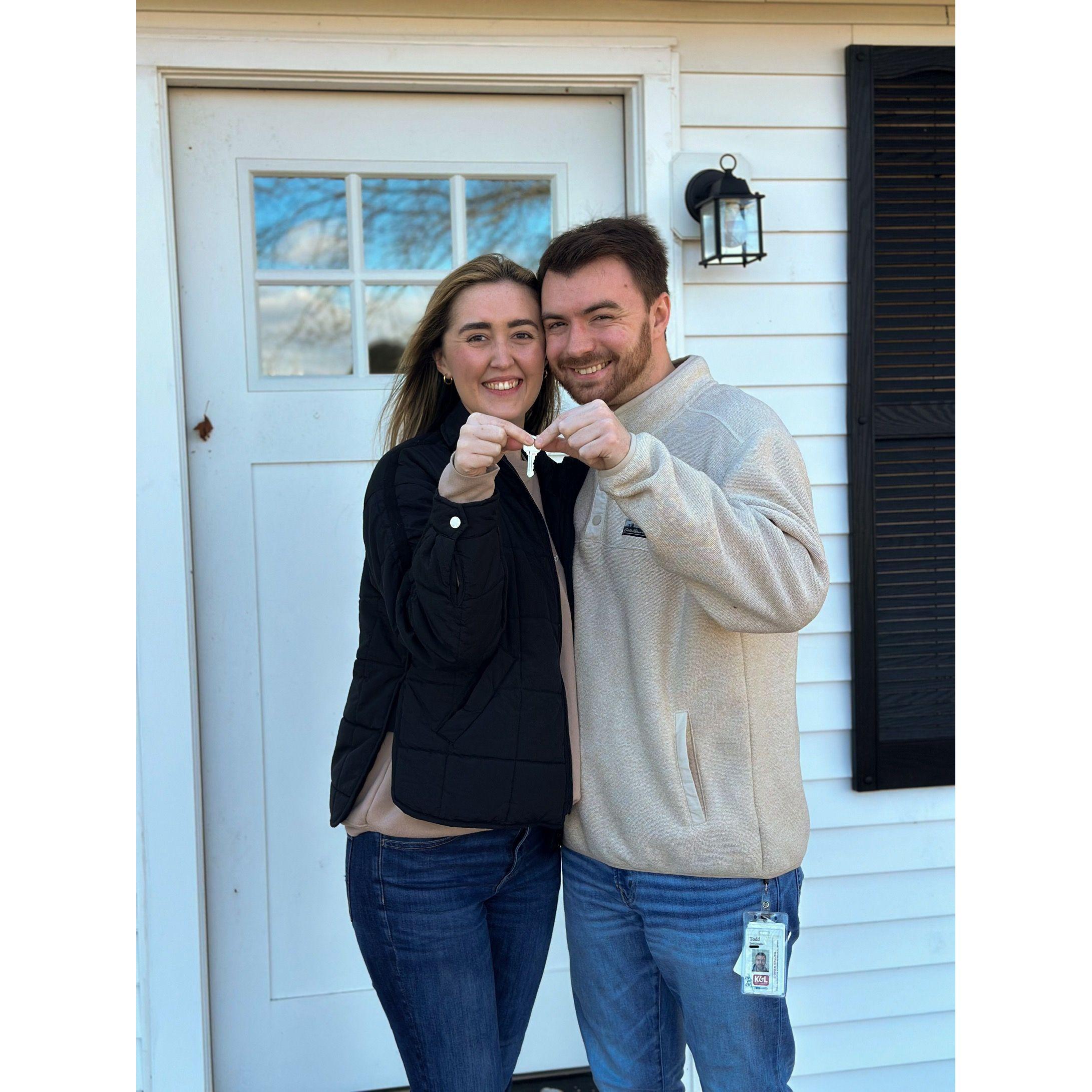 Closing on our first home