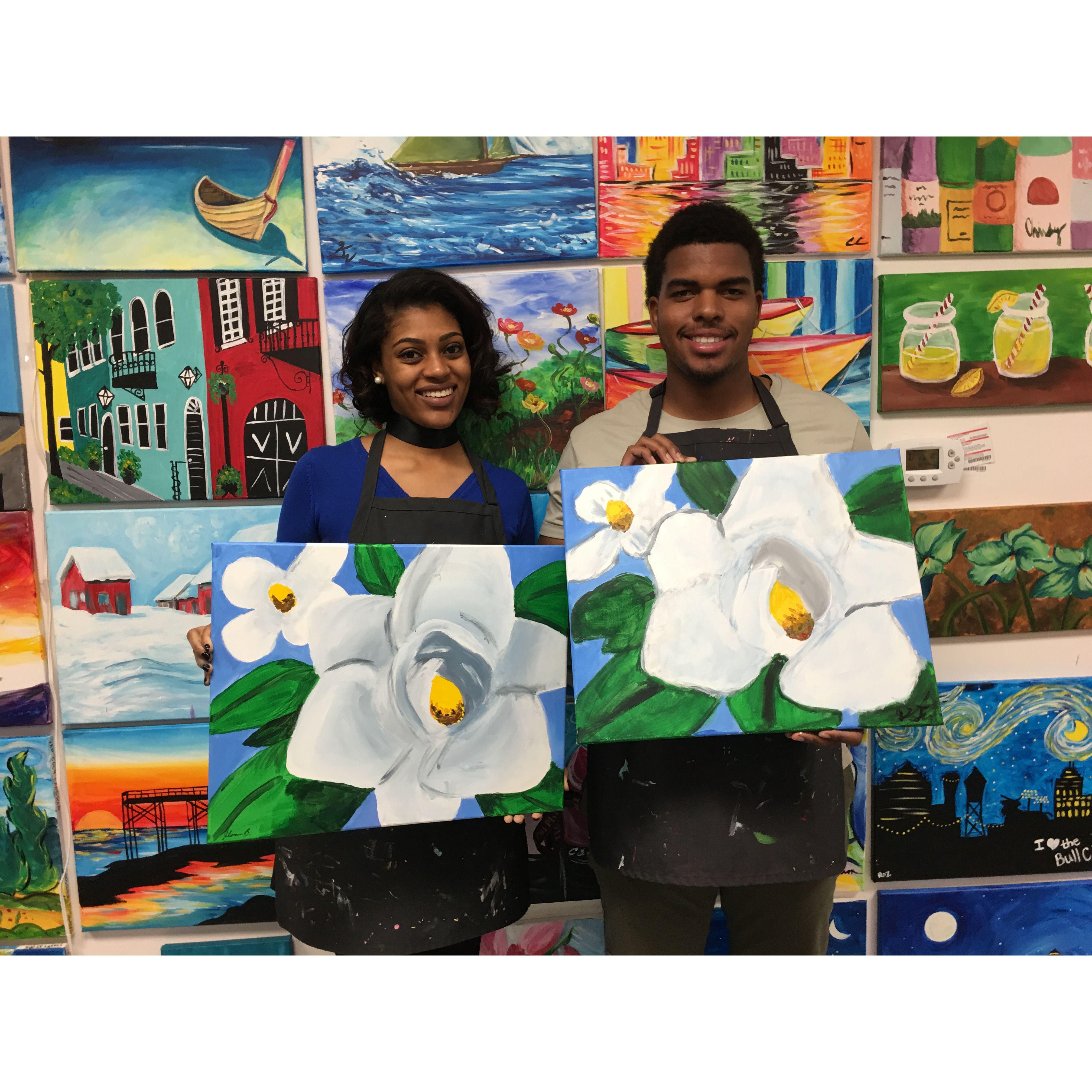 Valentine's Sip & Paint Date