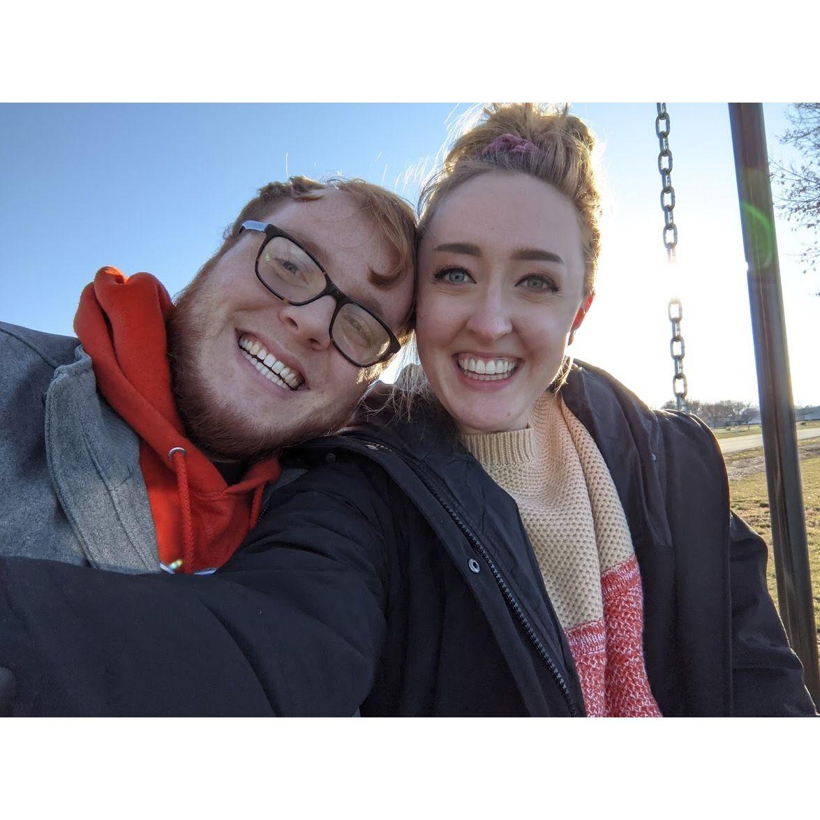 Weston came to visit Emmetsburg for my birthday as a surprise :)