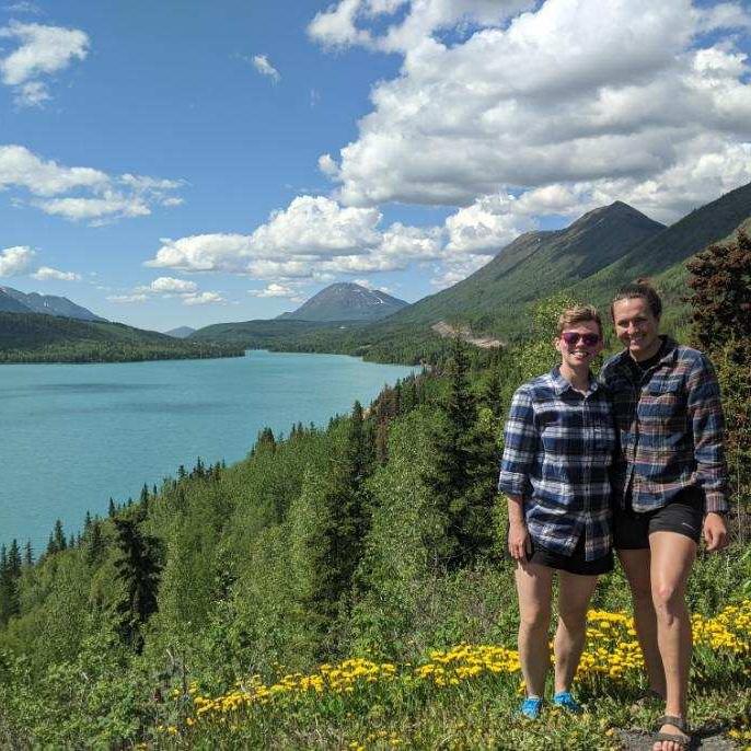 Trip to Alaska to see dearest Shaina and Tom
