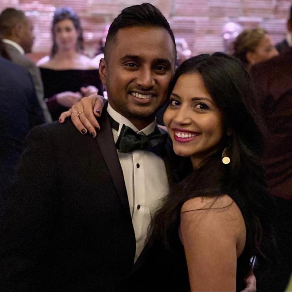 We love going to weddings to celebrate other people's love and of course to dance! Can't wait to celebrate our love and tear it up on our dance floor.
