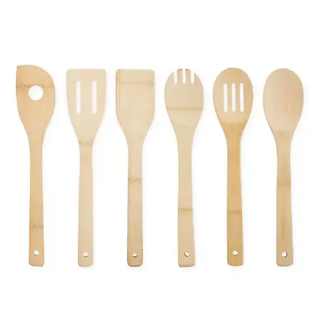 Totally Bamboo® 6-Piece Bamboo Utensil Set