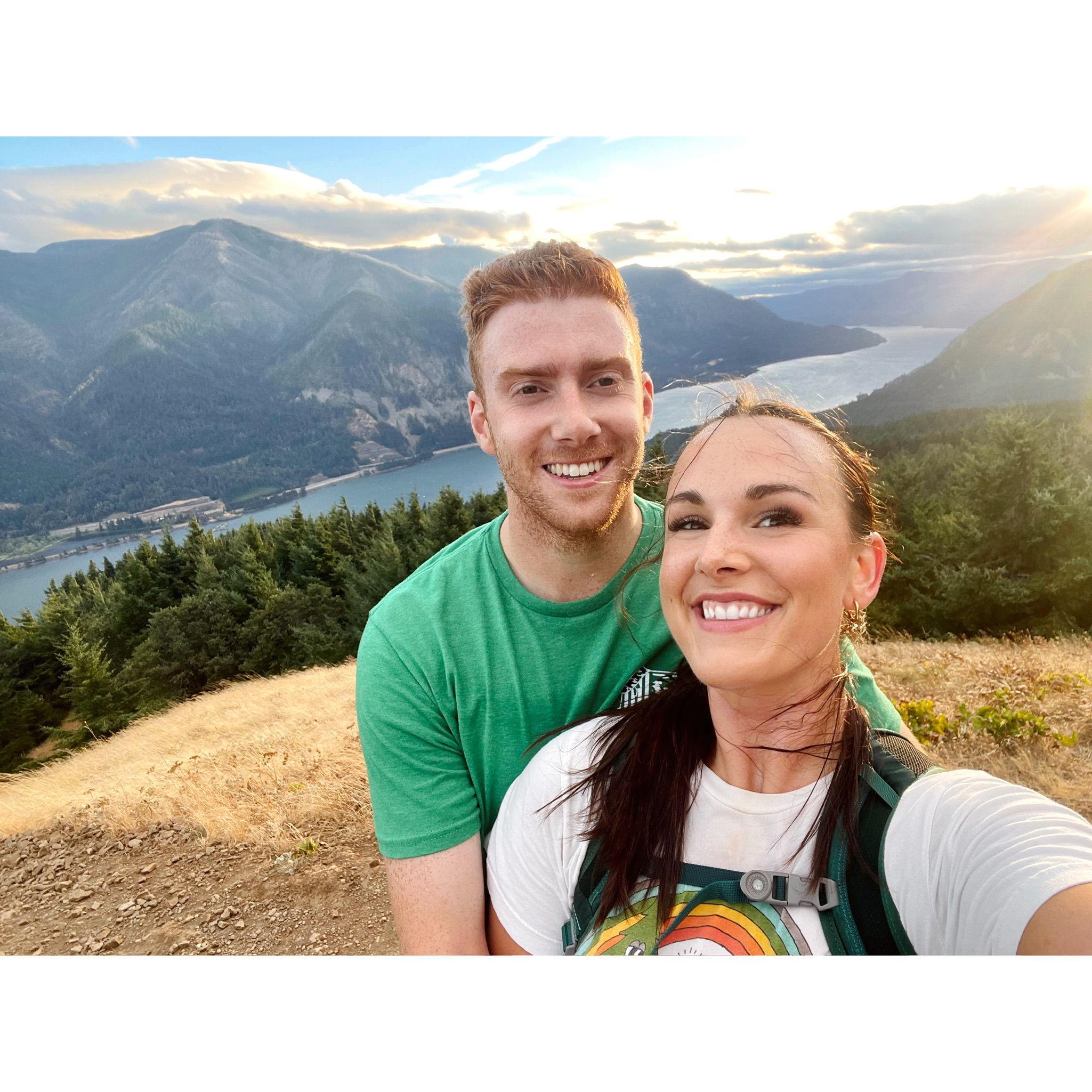 Dog Mountain in Washington