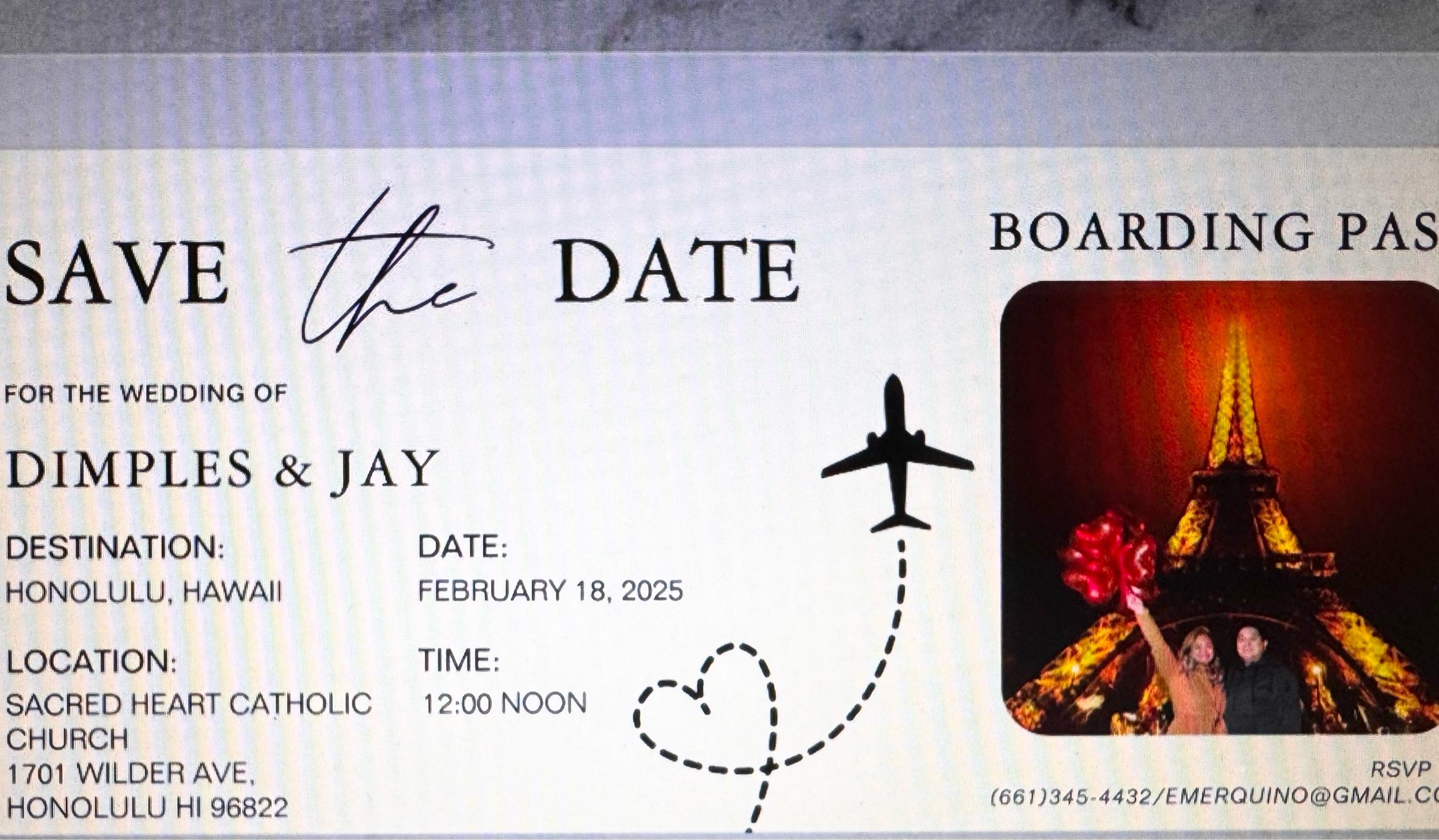 The Wedding Website of Jay Quino and Dimples Enrile