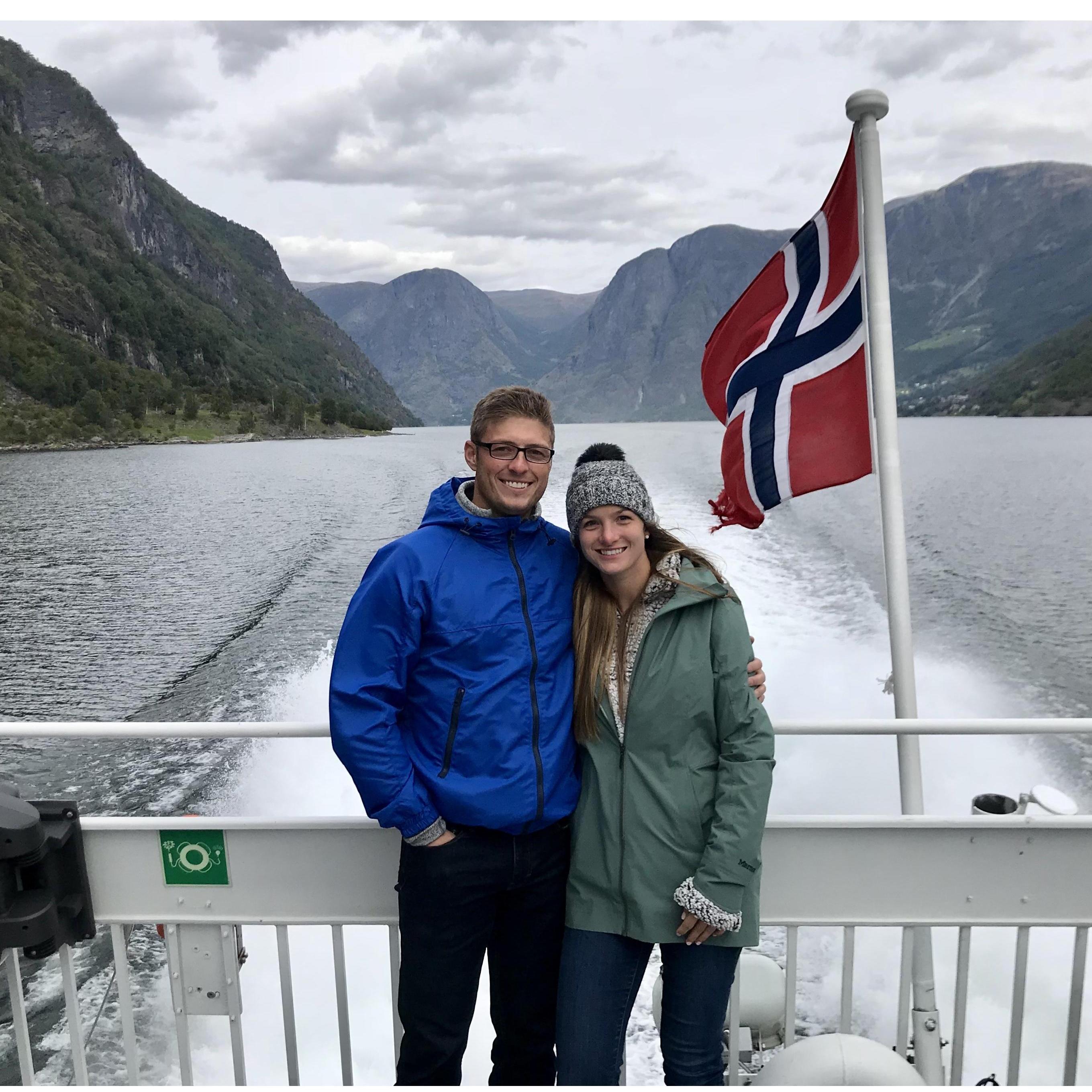 We've had many adventures together like this trip to Norway!