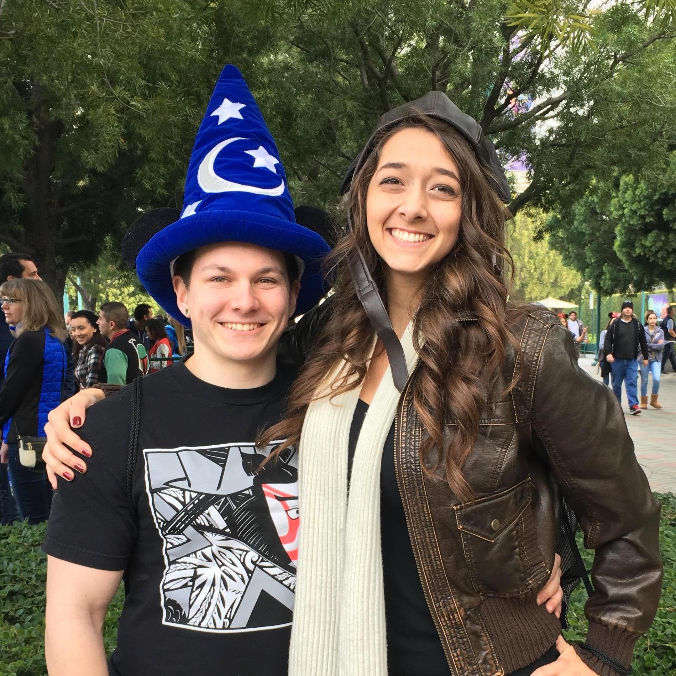 Our first big trip together as a couple - Disneyland is the greatest <3 - photo credit to Best Man Trey Buchanan!