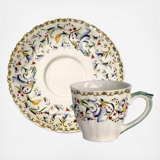 Toscana Teacup & Saucer, Set of 2