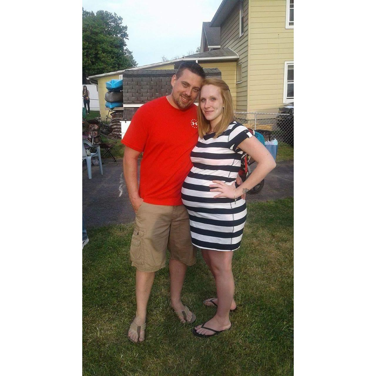 Our Babyshower where I met most of Rob's family members...