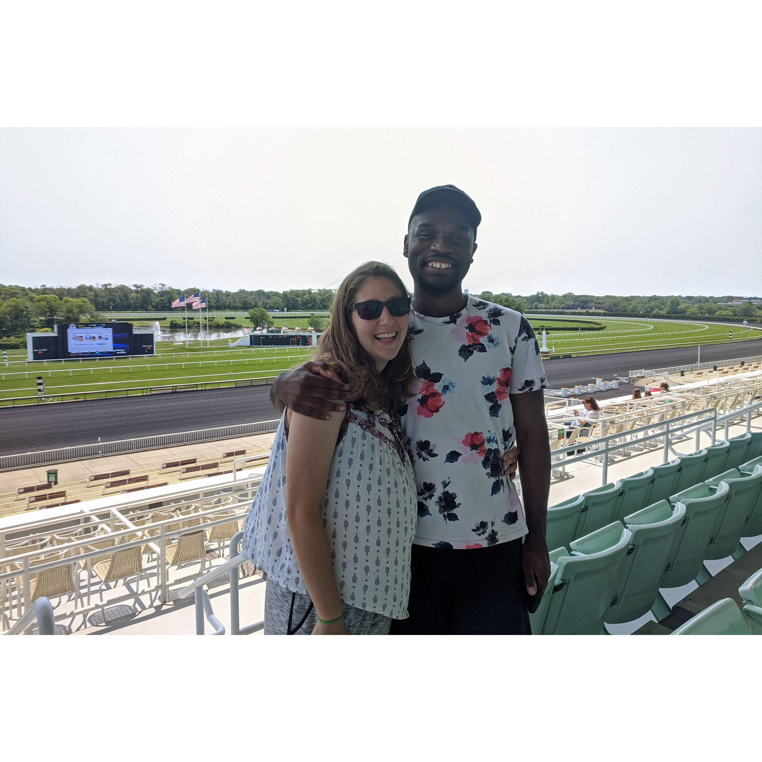 First time at the races!