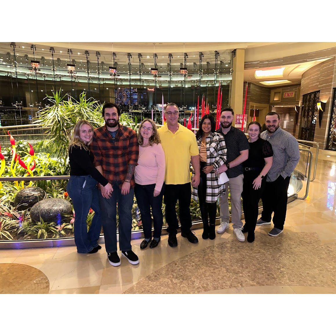 Atlantic city with the van ness family.