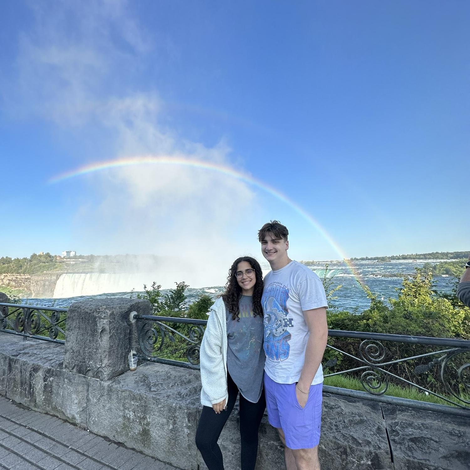Niagara Falls was beautiful