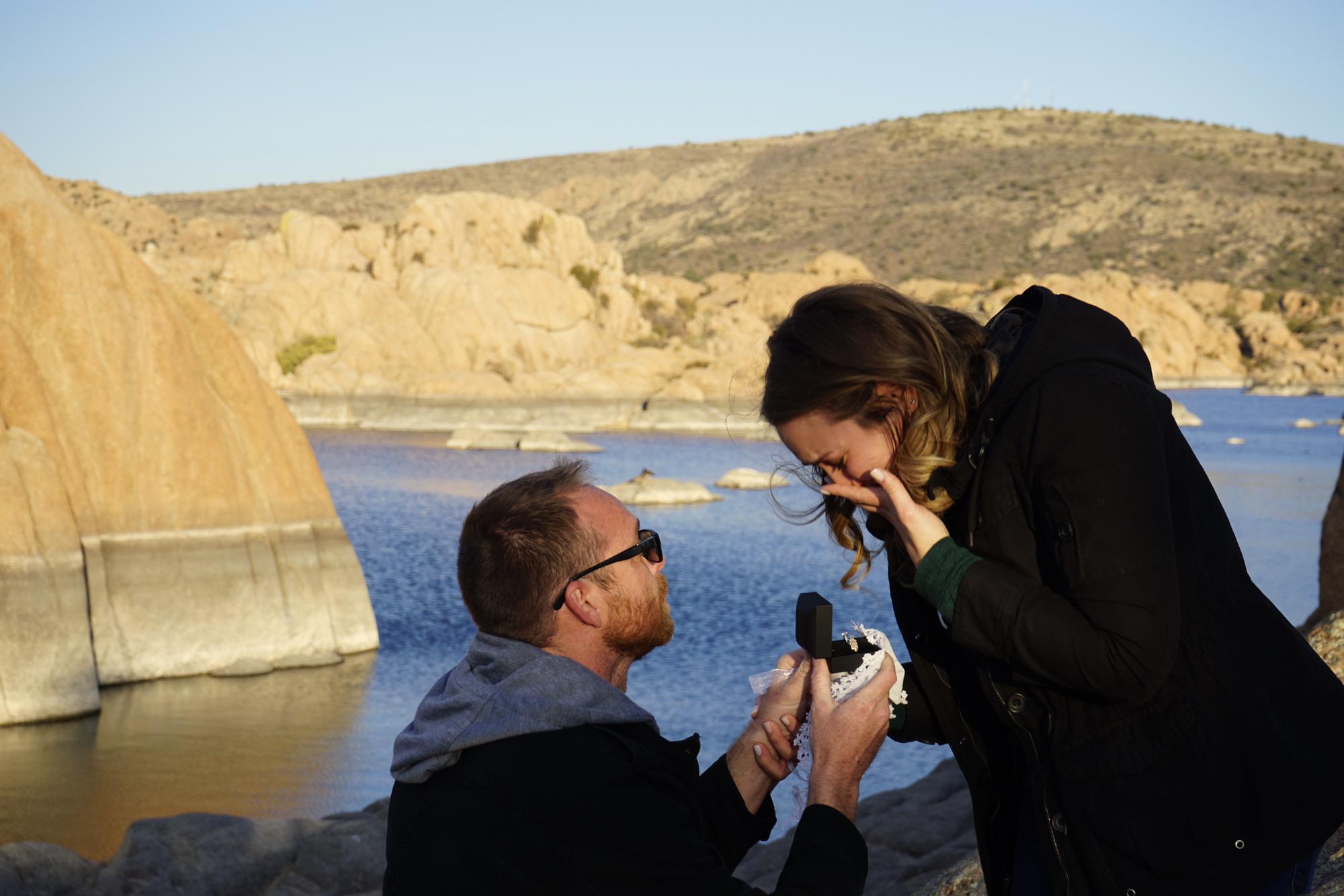 'Will you marry me?'