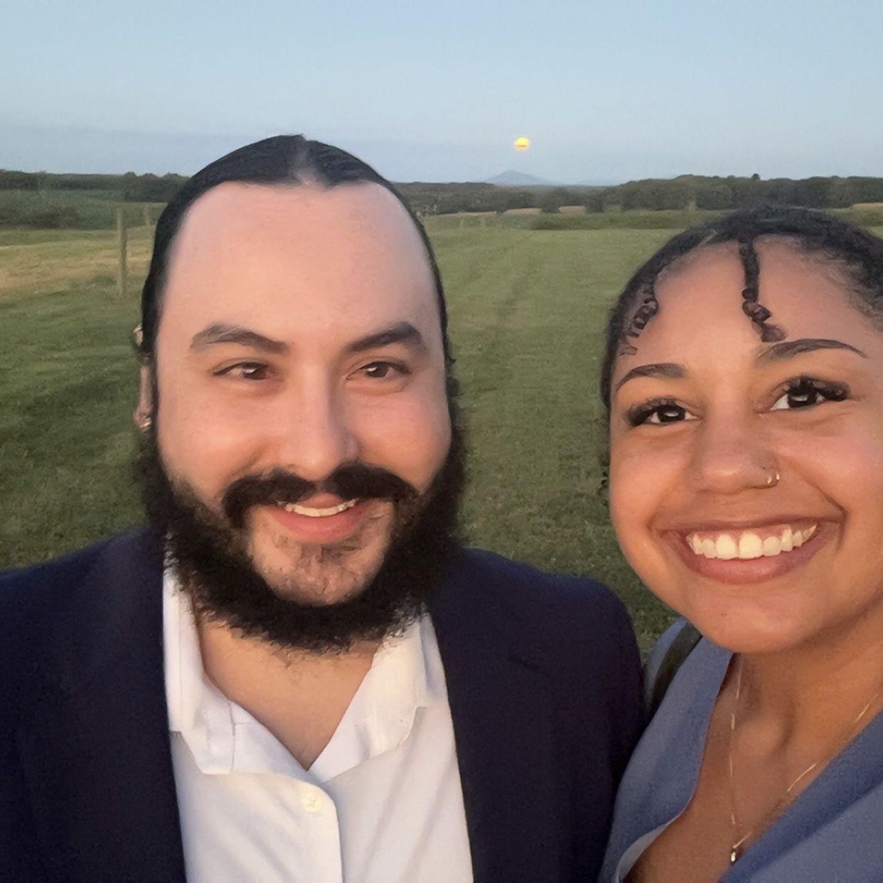 A wedding we went to when I first met the other side of his family