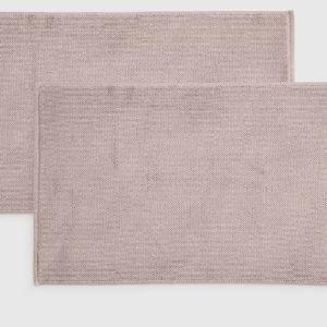 Turkish Cotton Bath Mat Bundle in Grey
