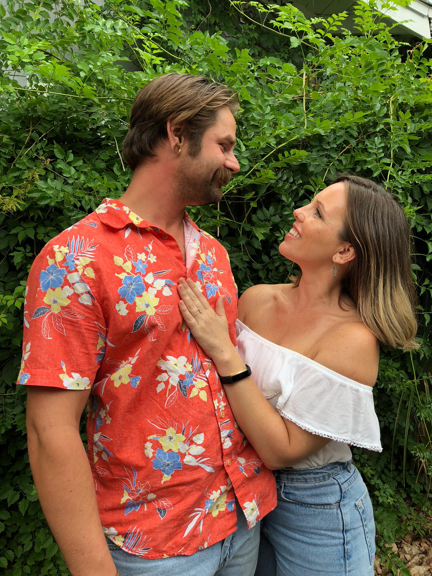 The day we got engaged!