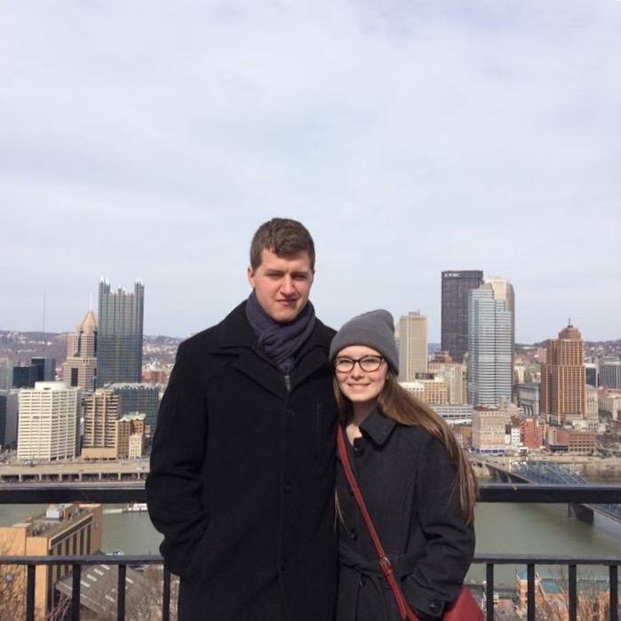 Spring break 2017 - A day trip to Pittsburg, PA while Leah visited Kameron's family for the first time