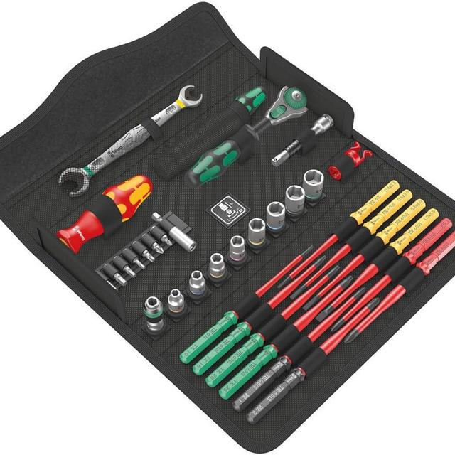 Wera 5135870001 Kraftform Kompakt W 2 Maintenance, 35 Pieces