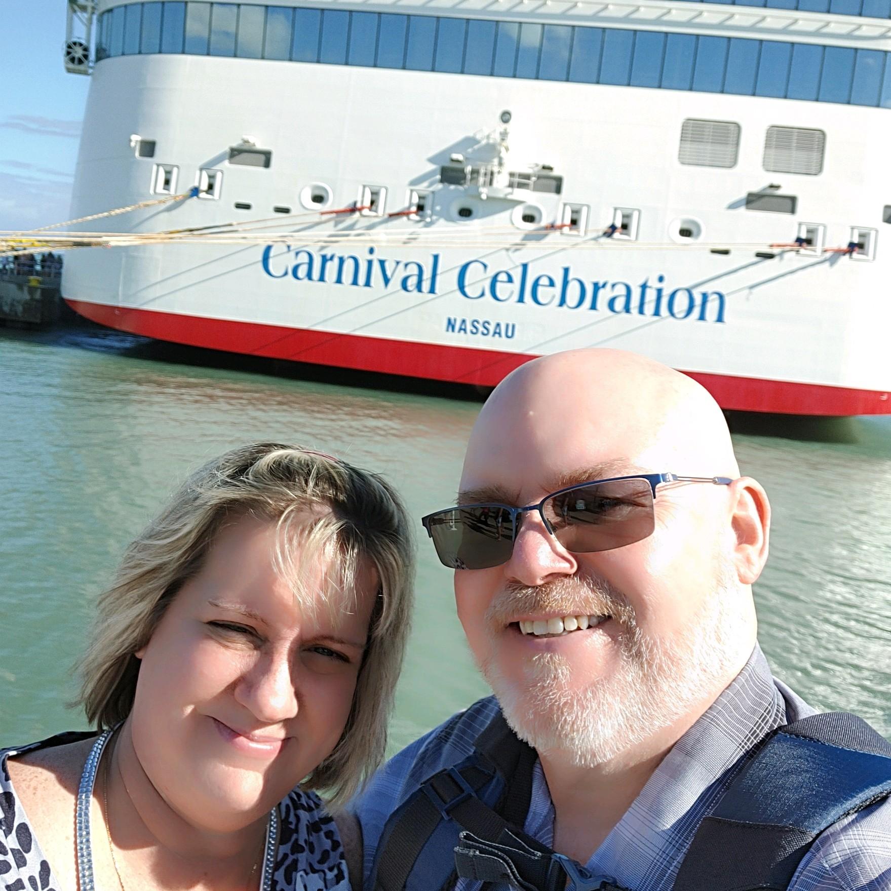Our first of many cruises together!