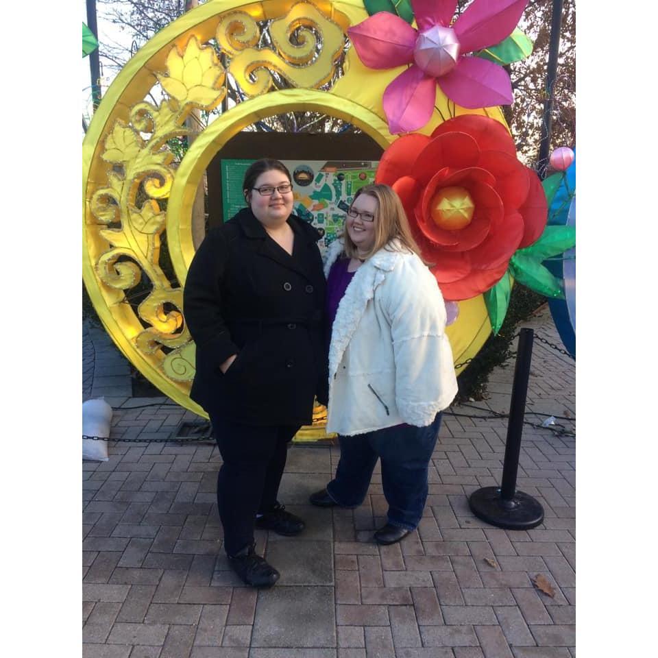 Snapped at the Toledo Zoo, Christmas 2018