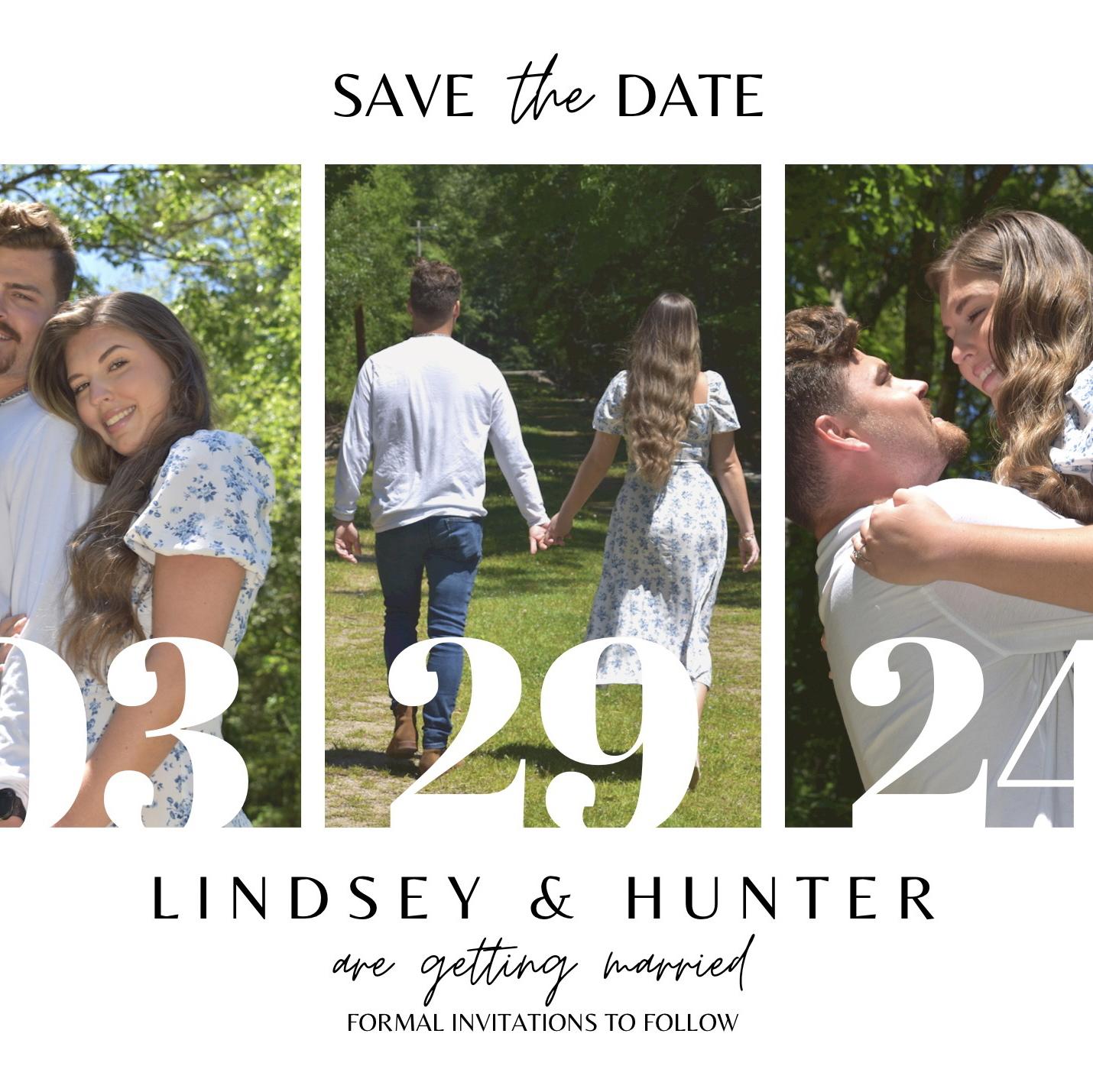 Our Save The Dates!