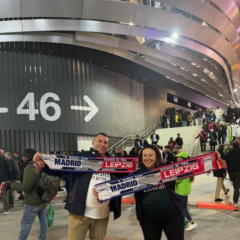 Santiago Bernabéu Stadium in Madrid-March 2024