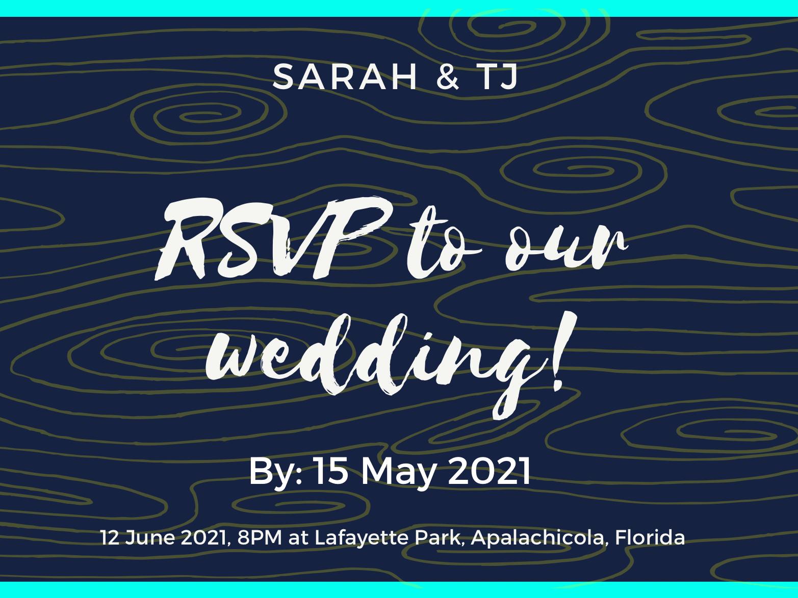 The Wedding Website of Sarah Beale and Troy Segree Jr.