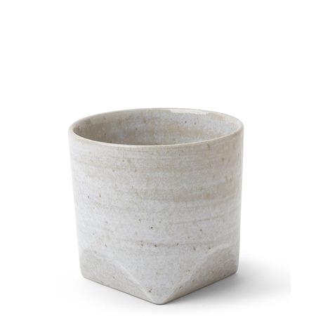 Teacup Faceted Grey